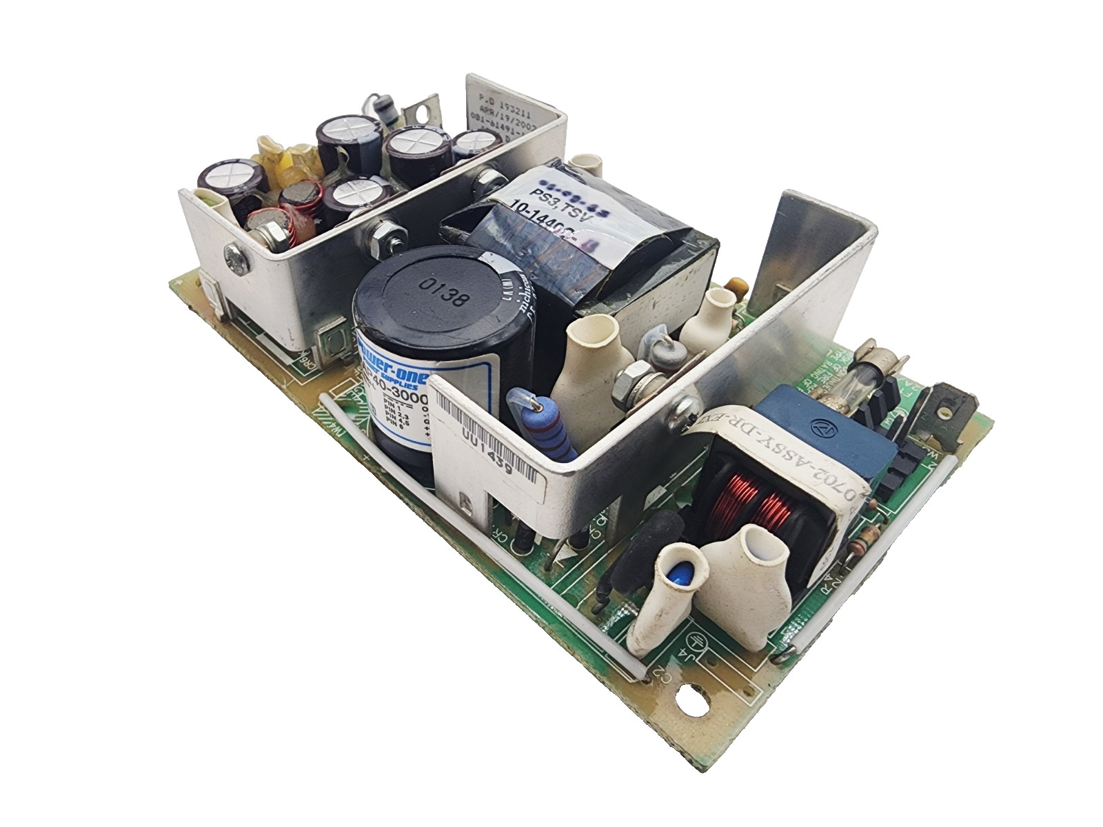 Tuv LR38879 Power Supply POWER SUPPLY 80-265VAC 50/60A 375W/VDC-MAX