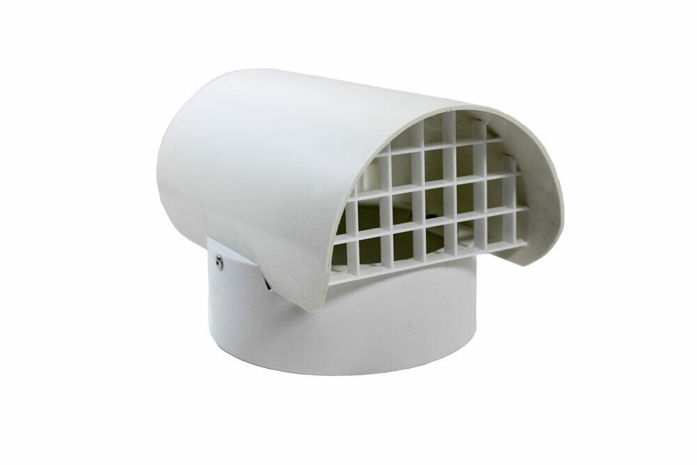 4 inch PVC Rain Caps Radon Fans