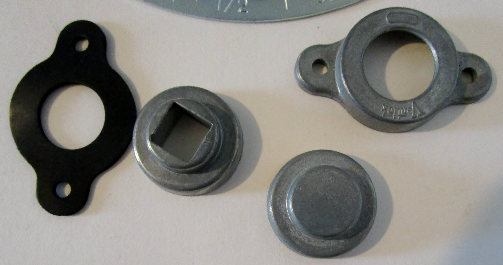 Ventline 555 1/2″ Steel Damper Quadrant Kit w/Handle, Bearings & Gasket, HVAC