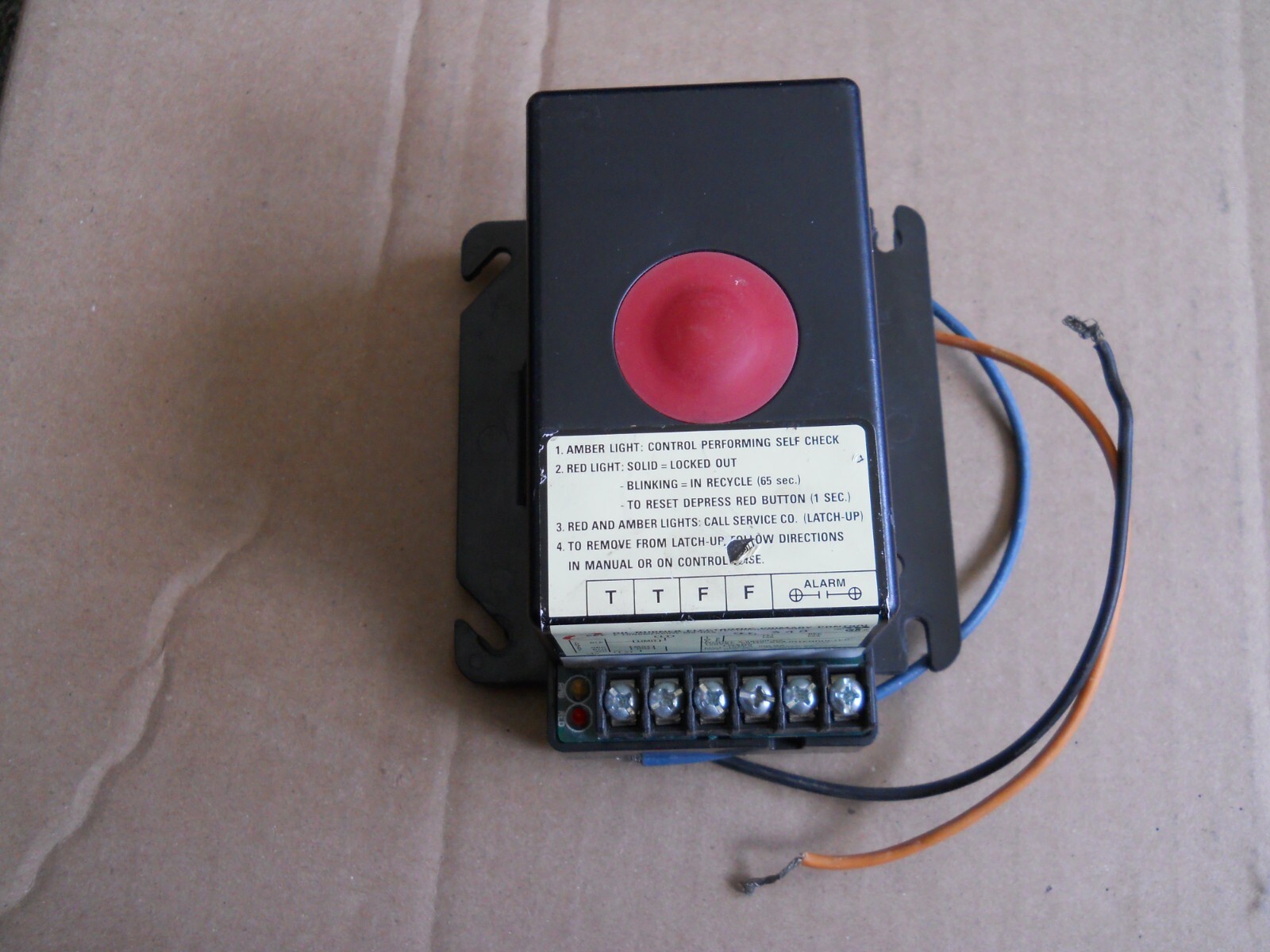 OEM 50200-02 Oil Burner Control 4-Wire