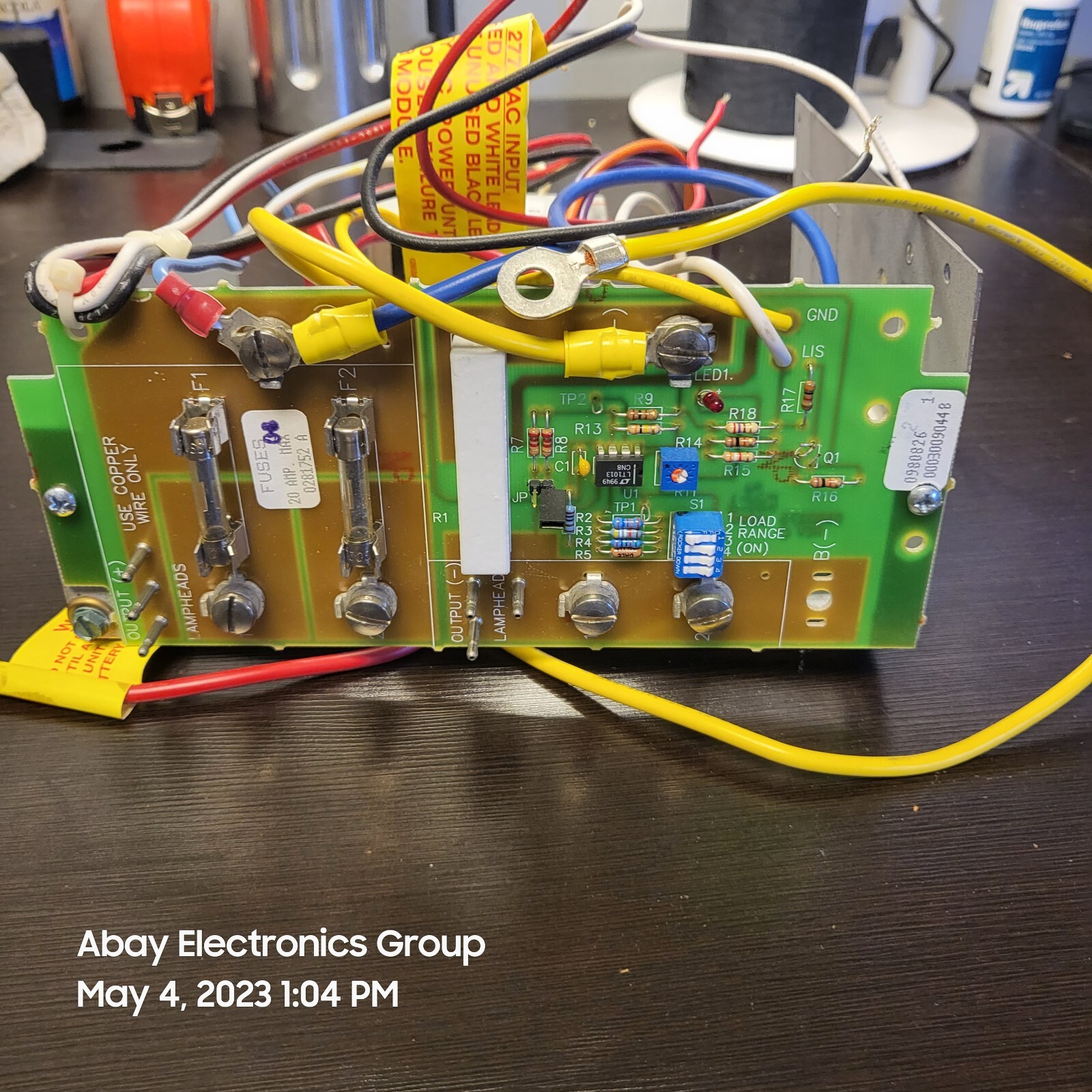 Dual Lite 0980826 Power Supply Spectron Service Alert NEW $199