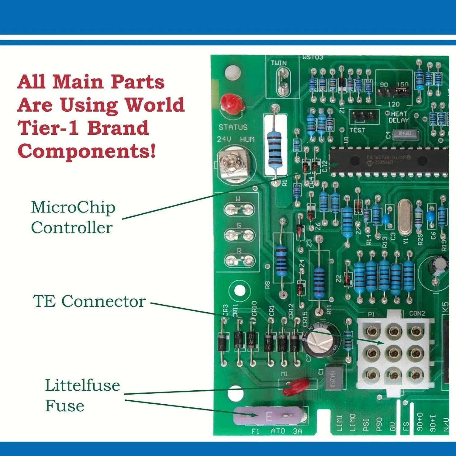 Reliable Goodman Janitrol Furnace Control Circuit Board – Easy Installation Kit