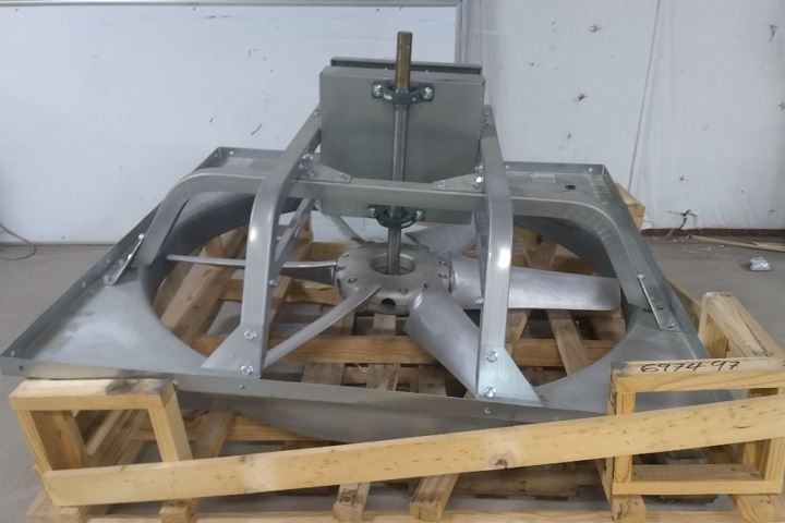 Dayton 1AHB5 60 In Blade Diameter Steel Frame Exhaust Fan w/out Motor
