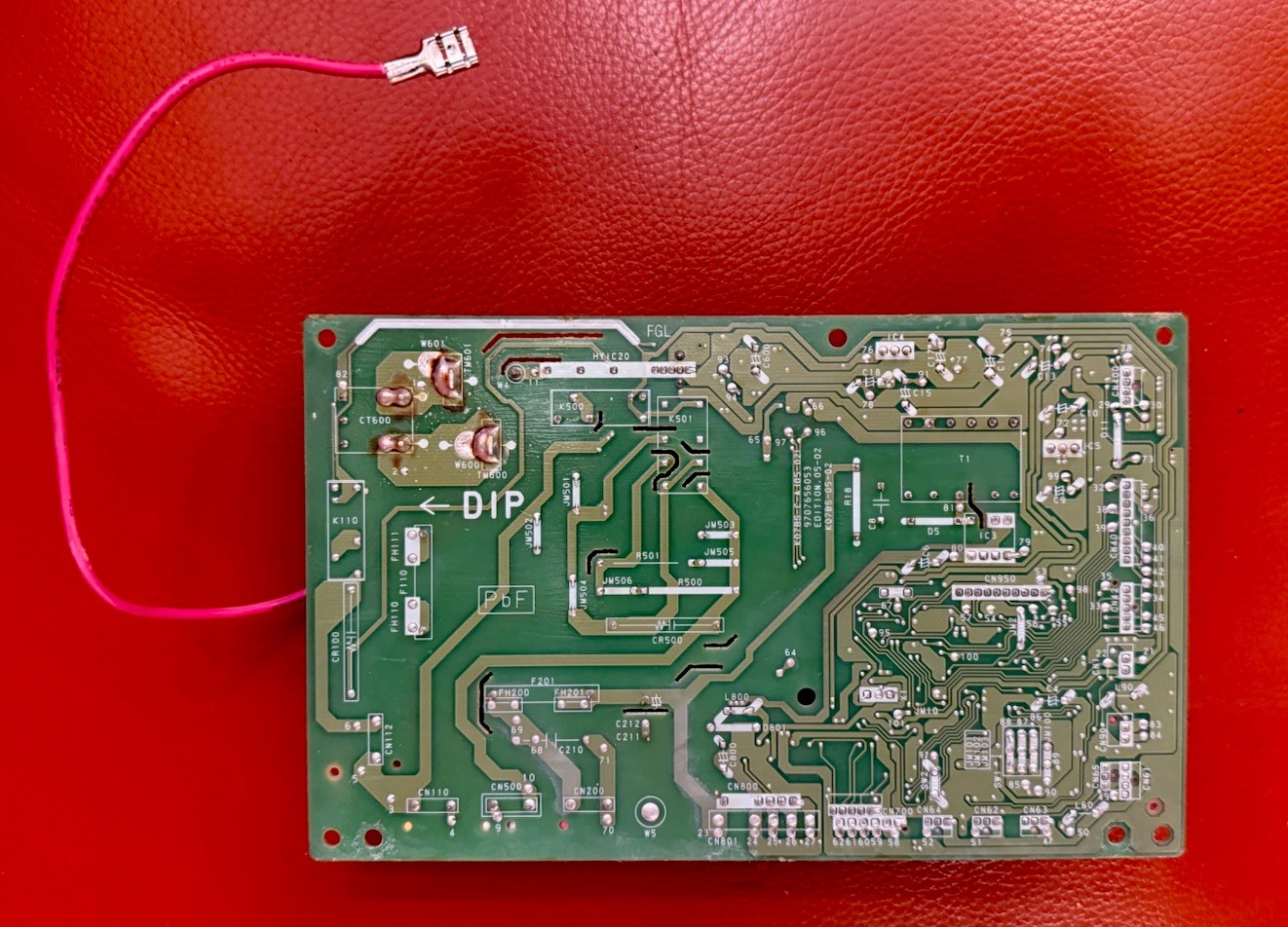 Fujitsu Split A/C Control Board K07BS-C-A( 05-02 ) 9707656053 From Md# AOU36RLXB