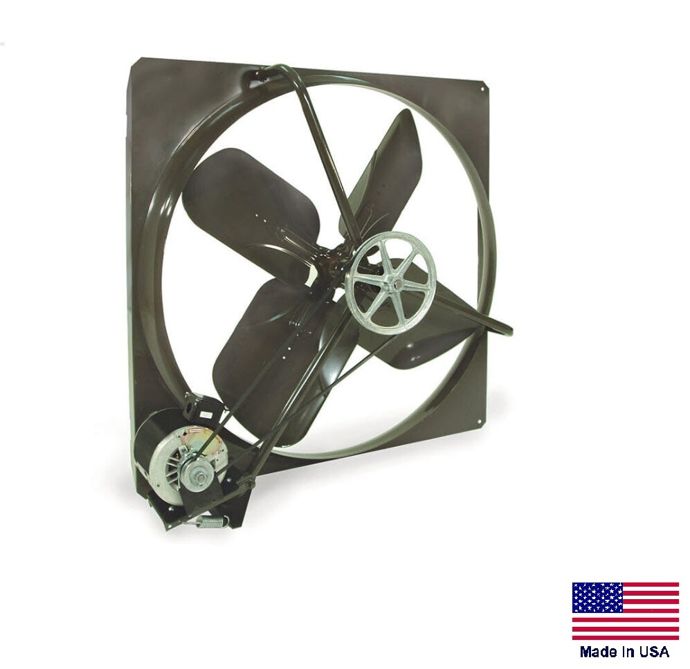 INTAKE FAN Commercial – Belt Drive – 48″ – 230/460V – 3 Ph – 1/2 Hp – 17,100 CFM