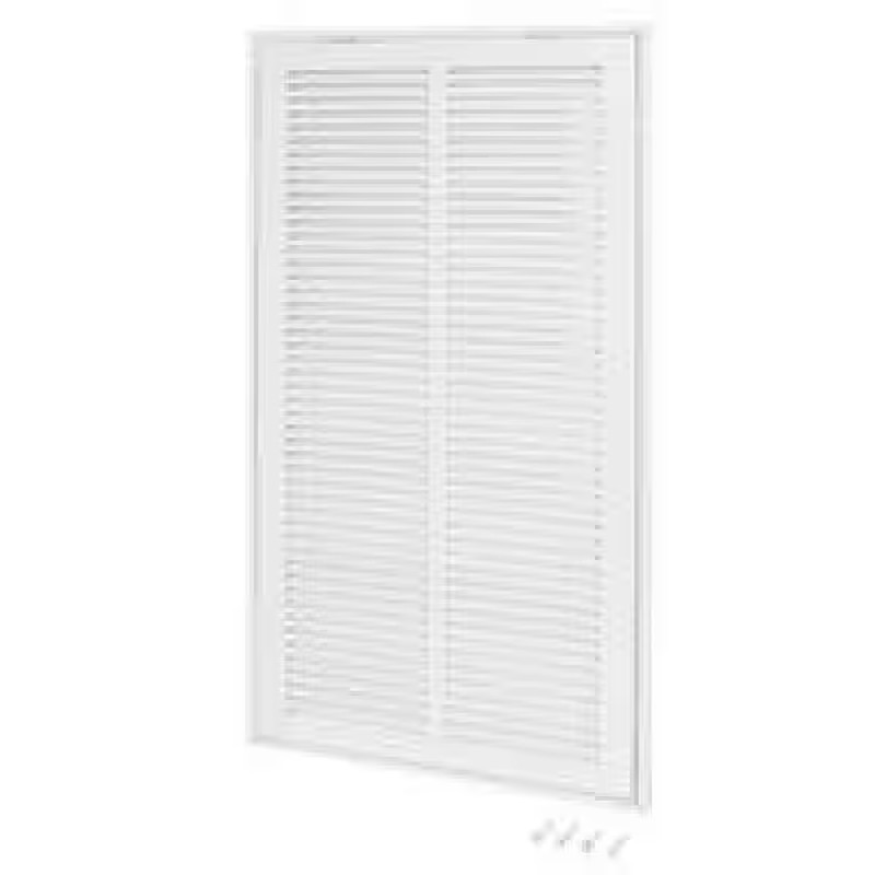 12 In. X 24 In. Steel Return Filter Grille