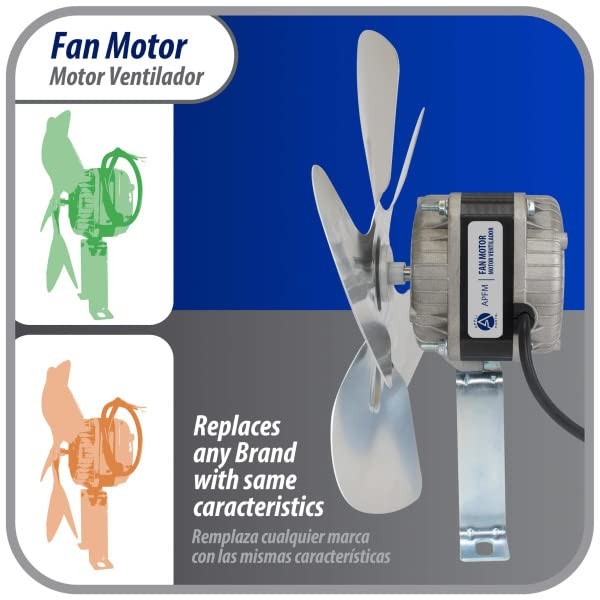 Appli Parts APFM-161E 16W Condenser and Evaporator Fan Motor 115V 60Hz…