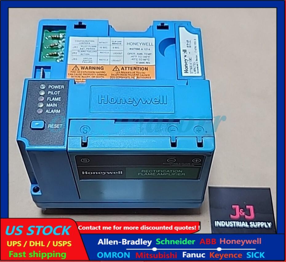 *PARTS/REPAIR* Honeywell RM7895A1014 Burner Control Auto Program Control Rev D