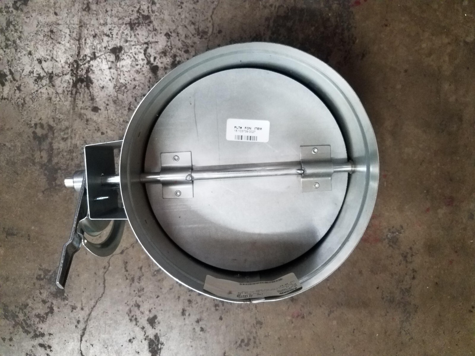 RUSKIN MDRS25 ROUND MANUAL BALANCING DAMPER