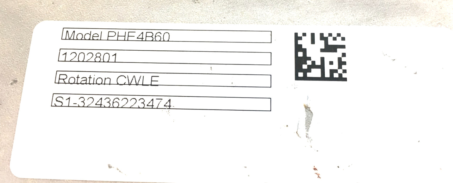 BROAD-OCEAN ZWK702E0756501 ECM Module ONLY S1-32436223474 230V 1HP used #W218