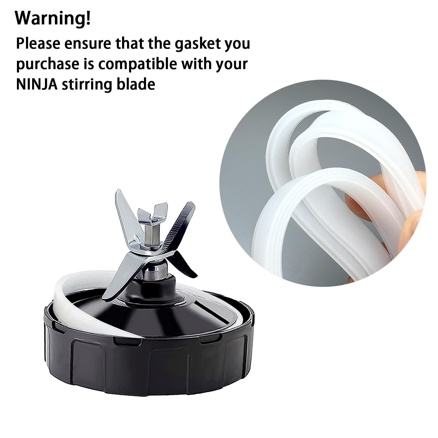 6 Pack Rubber Gaskets Replacement Seal 3.94 Inch White O-Ring moderate,