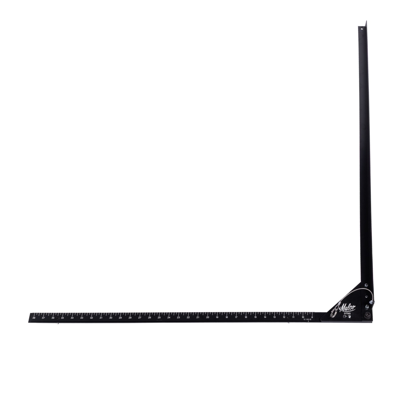 Malco DTSQ Duct Board Square – Foldable 90° Layout Square for HVAC Duct Board