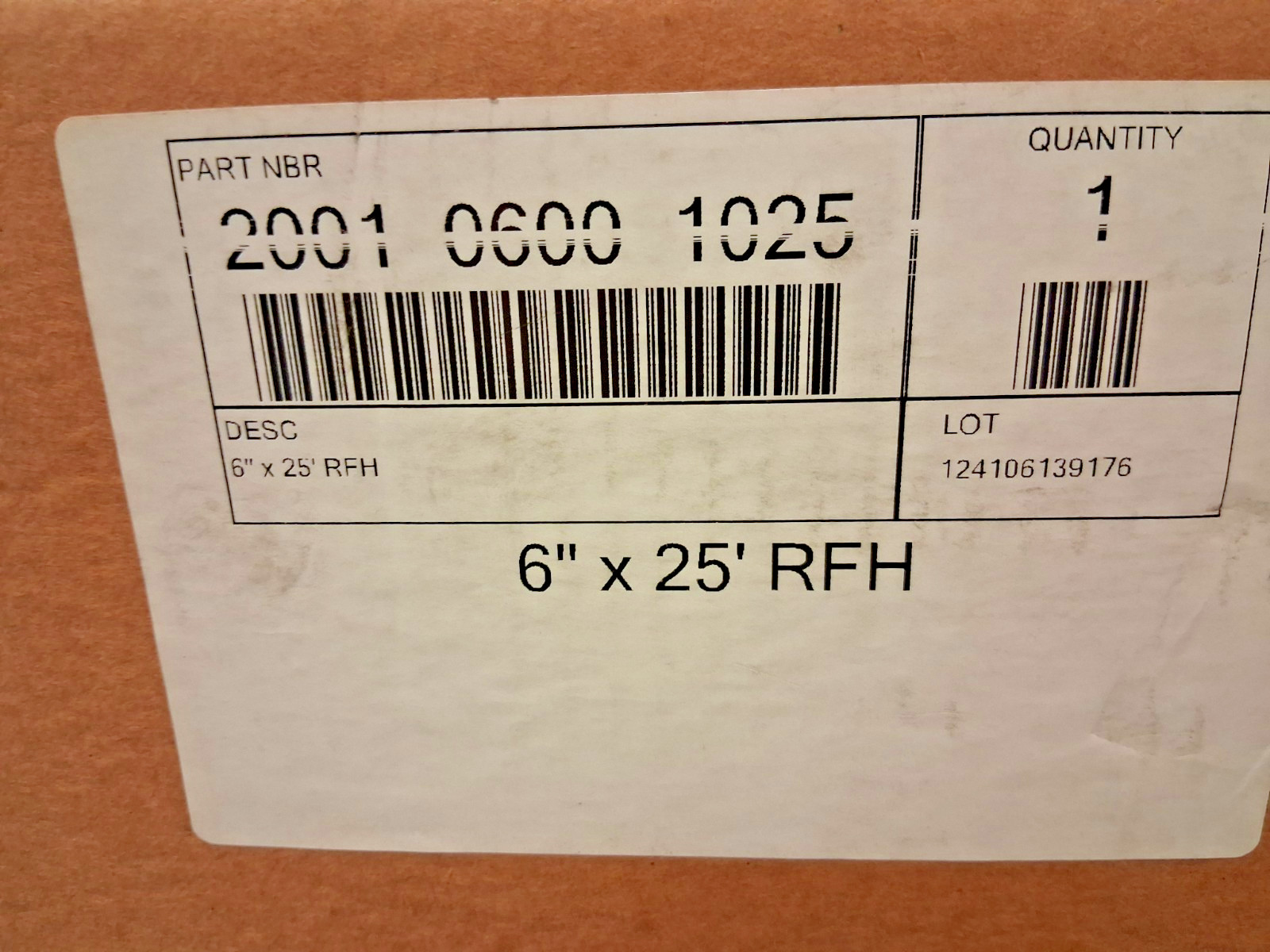 Hi-Tech Duravent Blower Duct Hose 6″ ID 5.00 psi 200106001025