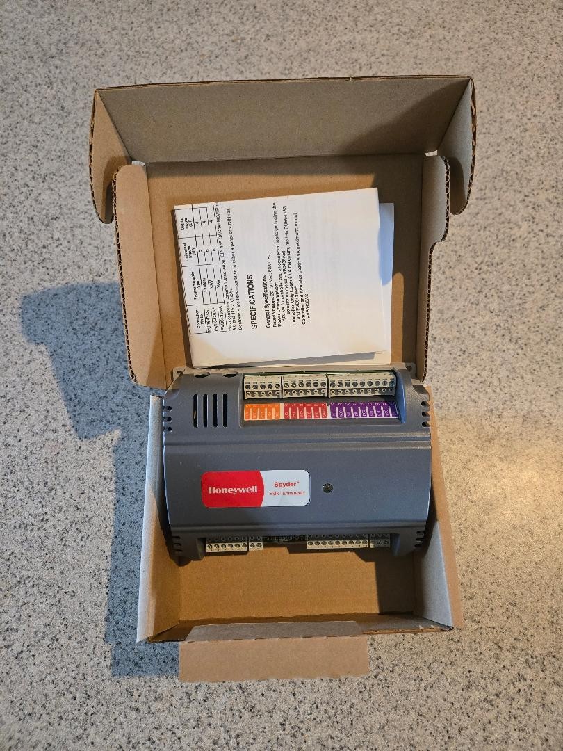 Honeywell Spyder PUB6438S BACnet Programmable Controller for HVAC Equipment