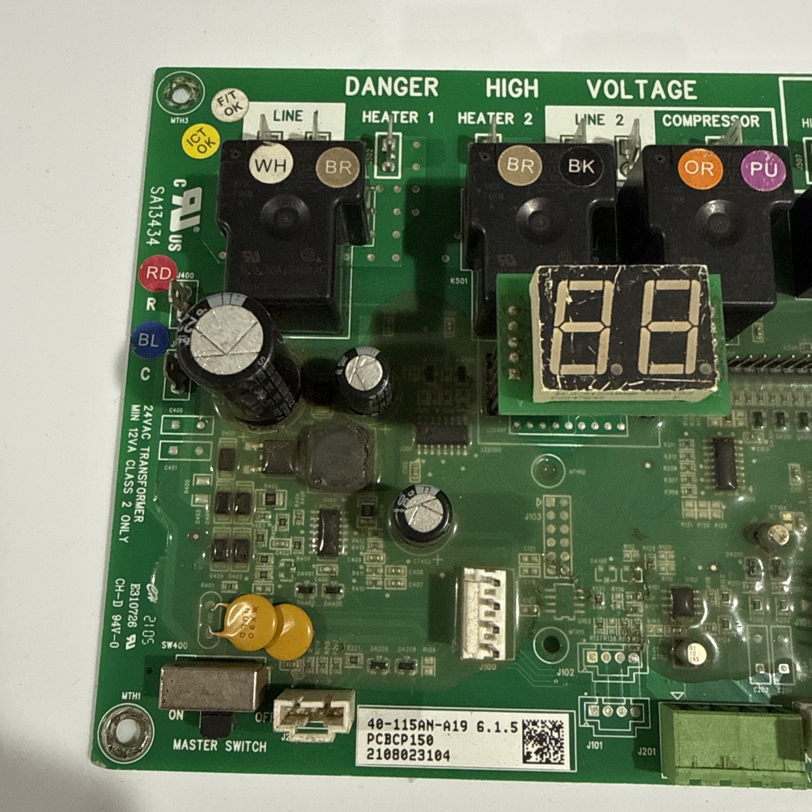 PWB-1274A1-0000 AMANA 40-115AN-A19 GOODMAN PTAC PCBCP150 Control Circuit Board
