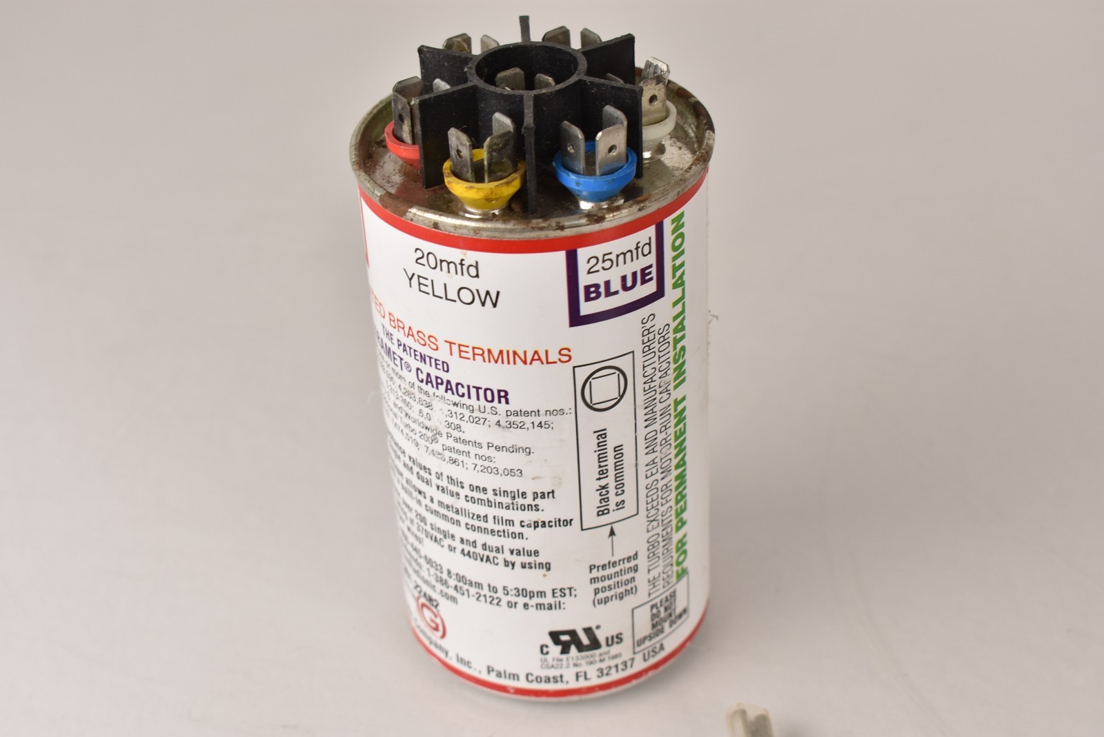Amrad Engineering Turbo 200 Variable up to 67.5 MFD 370/440 VAC Capacitor