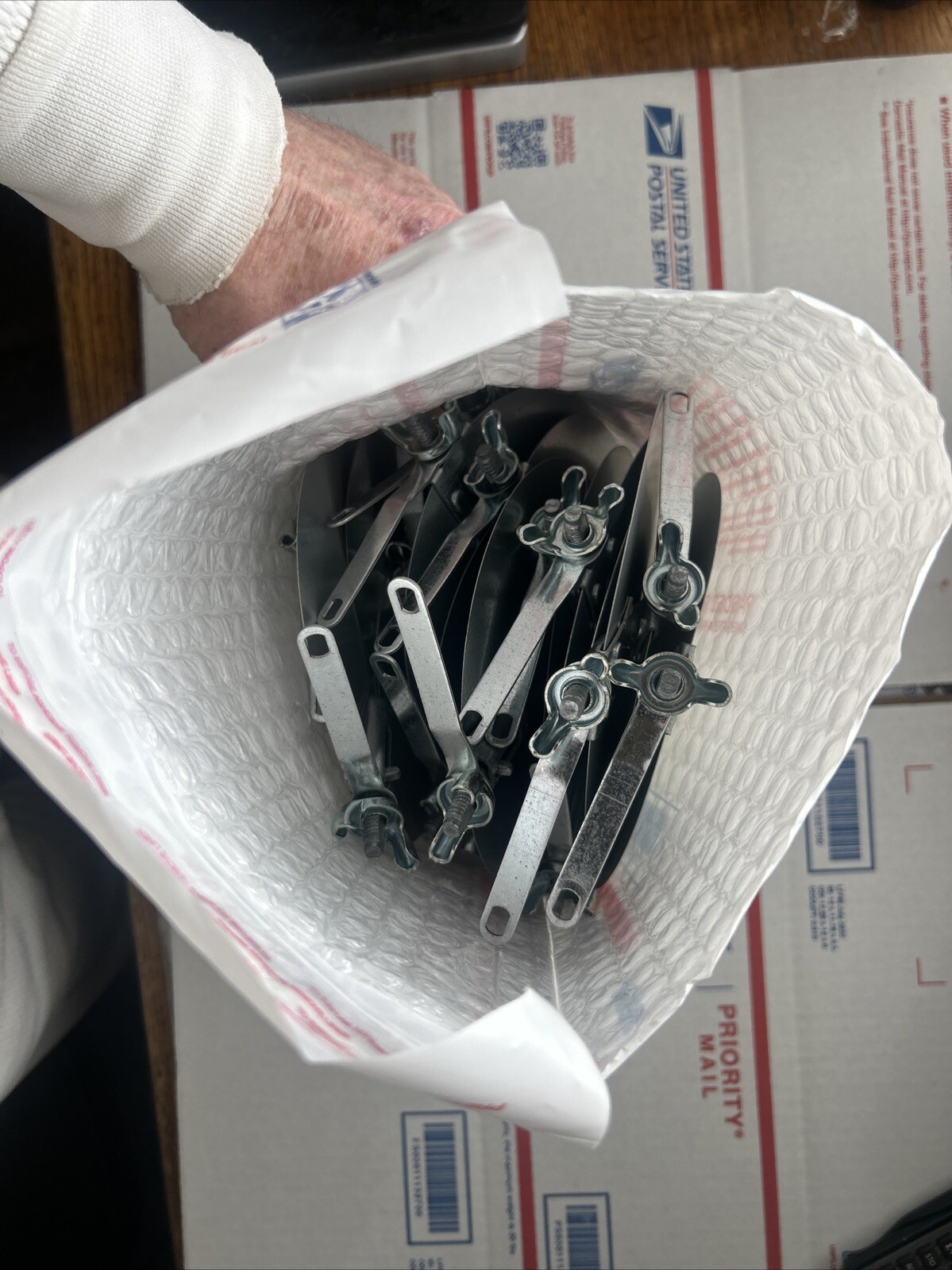 6 In. Manual Damper Galvanized Steel NEW Lot Of 24