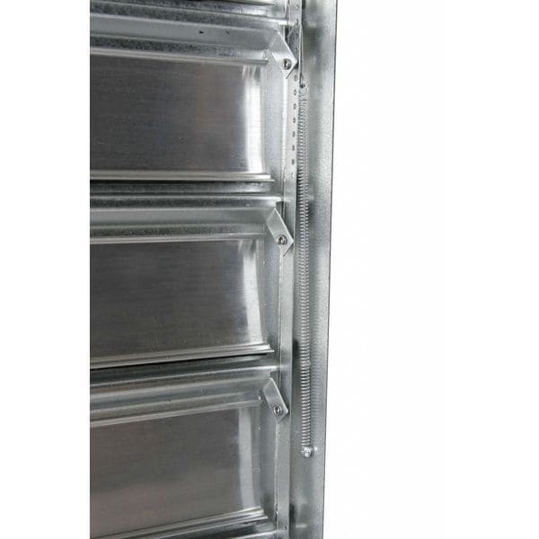 Dayton 4Yn19 48 In 50.75″H-W 4.5″L Alu Intake Shutter Dampr, 49 In X 49 In,
