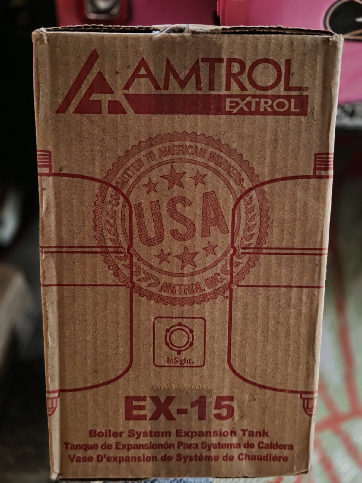 Amtrol #15 Extrol EX-15 Expansion Tank (2 Gallon Volume) NEW IN BOX!