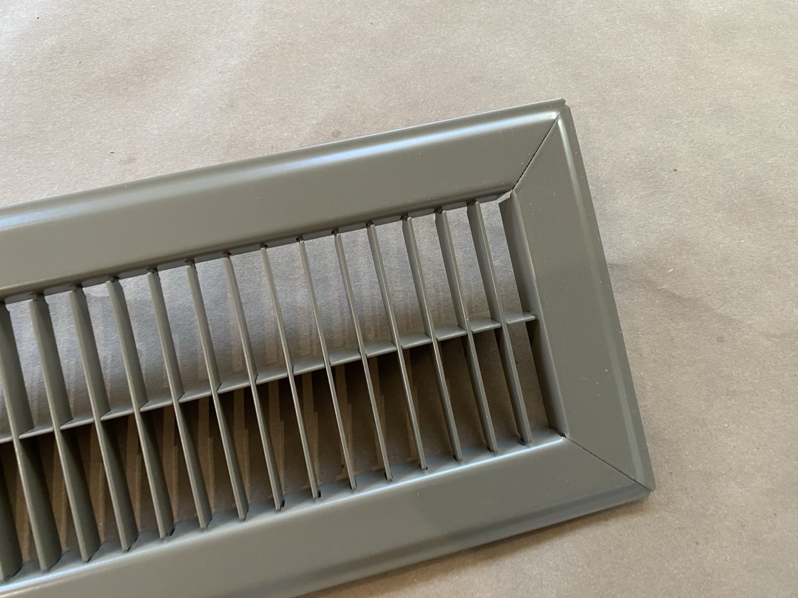HVAC Premium 4″ X 16″ or 16″ X 4″ Heavy Duty Walkable Floor Grille Fixed Blade