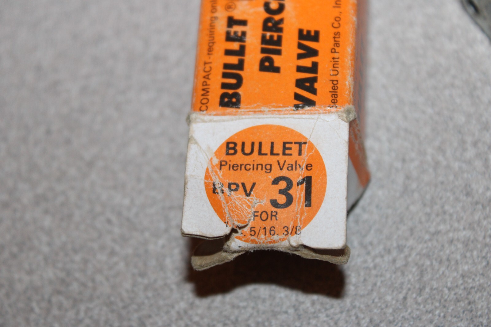 NEW Supco Bullet Piercing Valve #BPV31 For 1/4″ 5/16″ 3/8″ Tubing