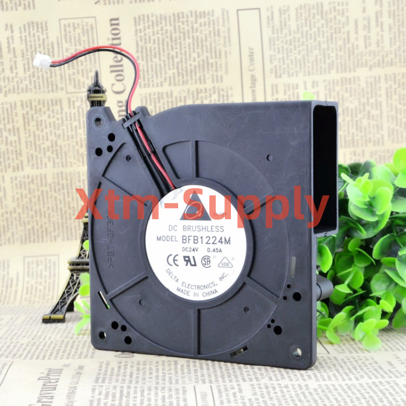 1PC Brand New DELTA BFB1224M 12CM 12032 24V 0.45A 3wire Turbo Blower Fan