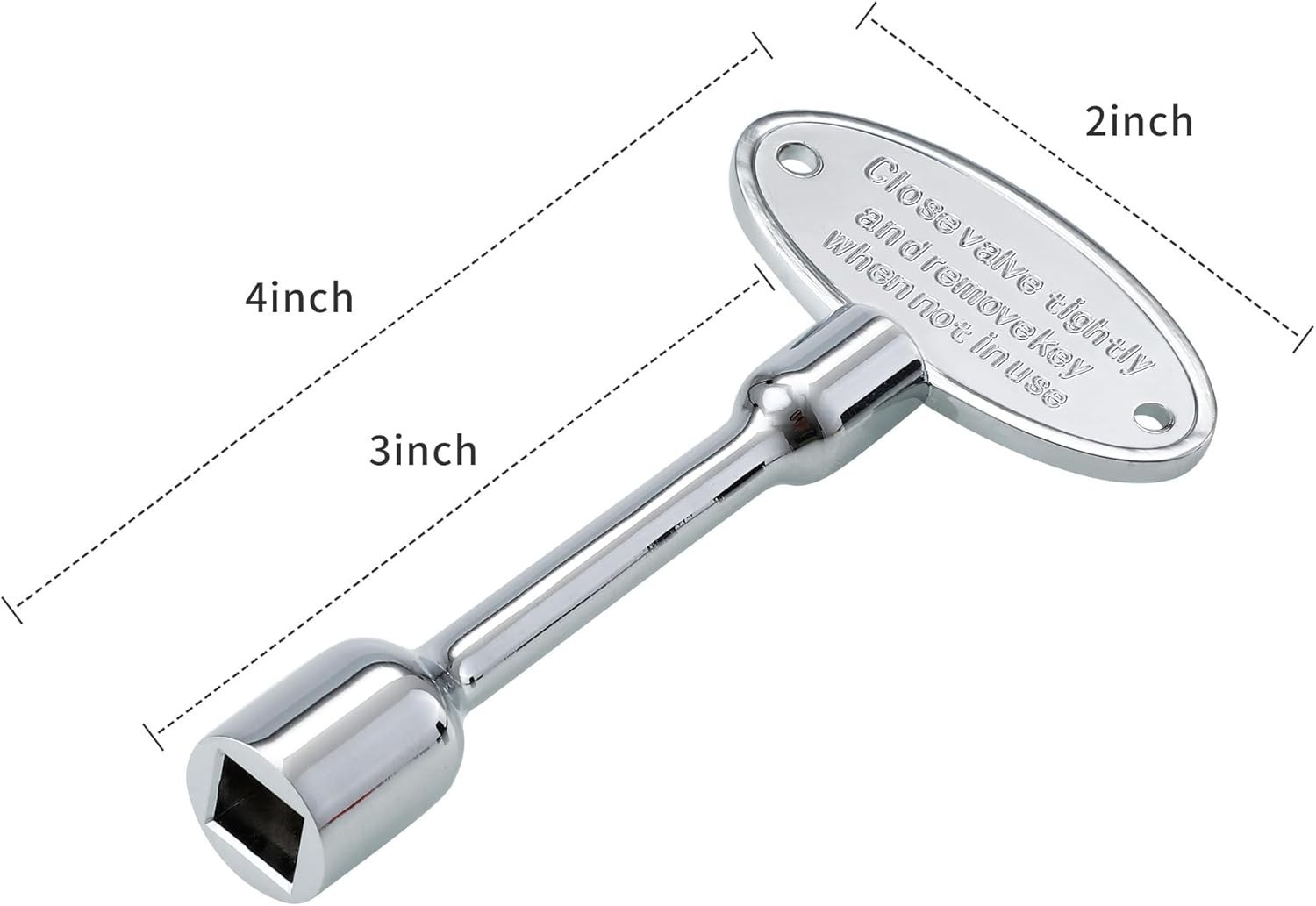 Durable 2-Pack Gas Valve Keys – Universal Fit for Fire Pits & Fireplaces