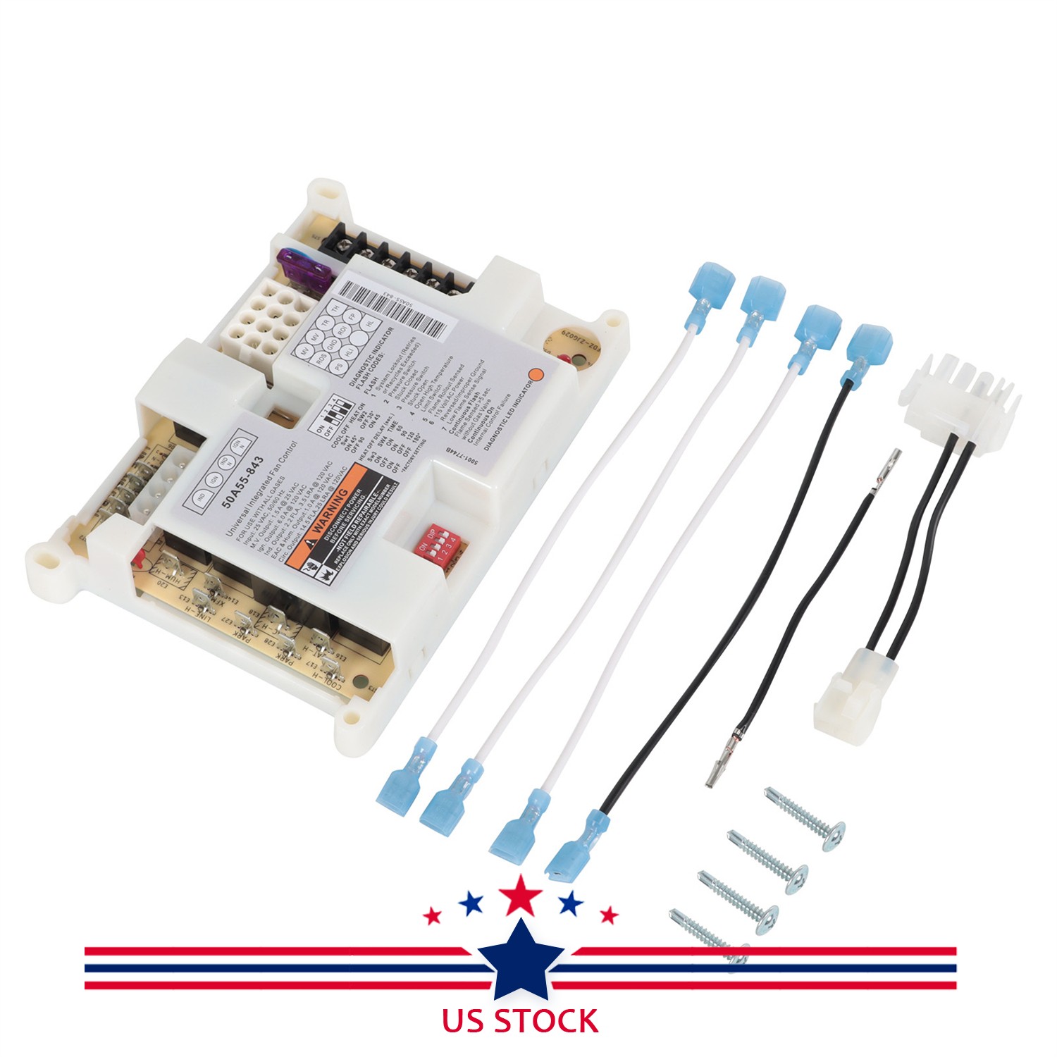 Integrated Furnace Control Board 50A55-843 For White Rodgers Lennox