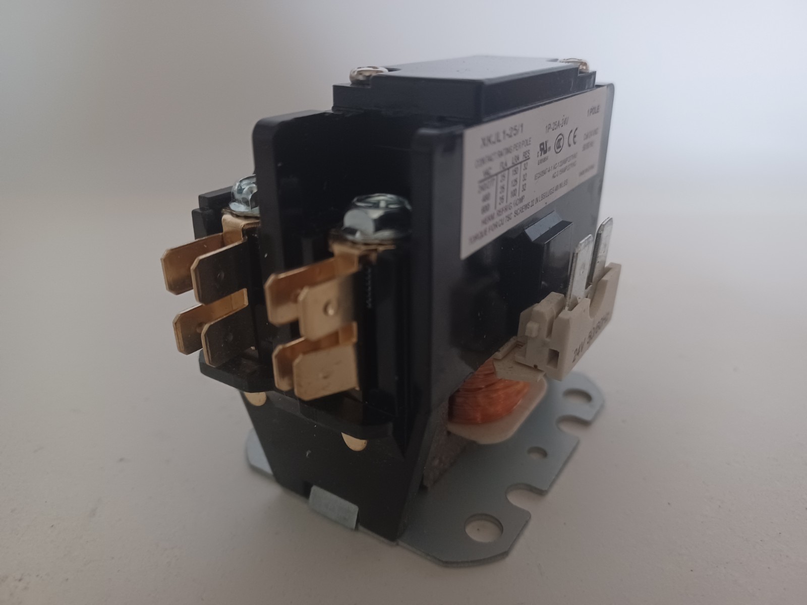 CORALVOLT 1-Pole 25A Definite Purpose HVAC Contactor 24V Coil