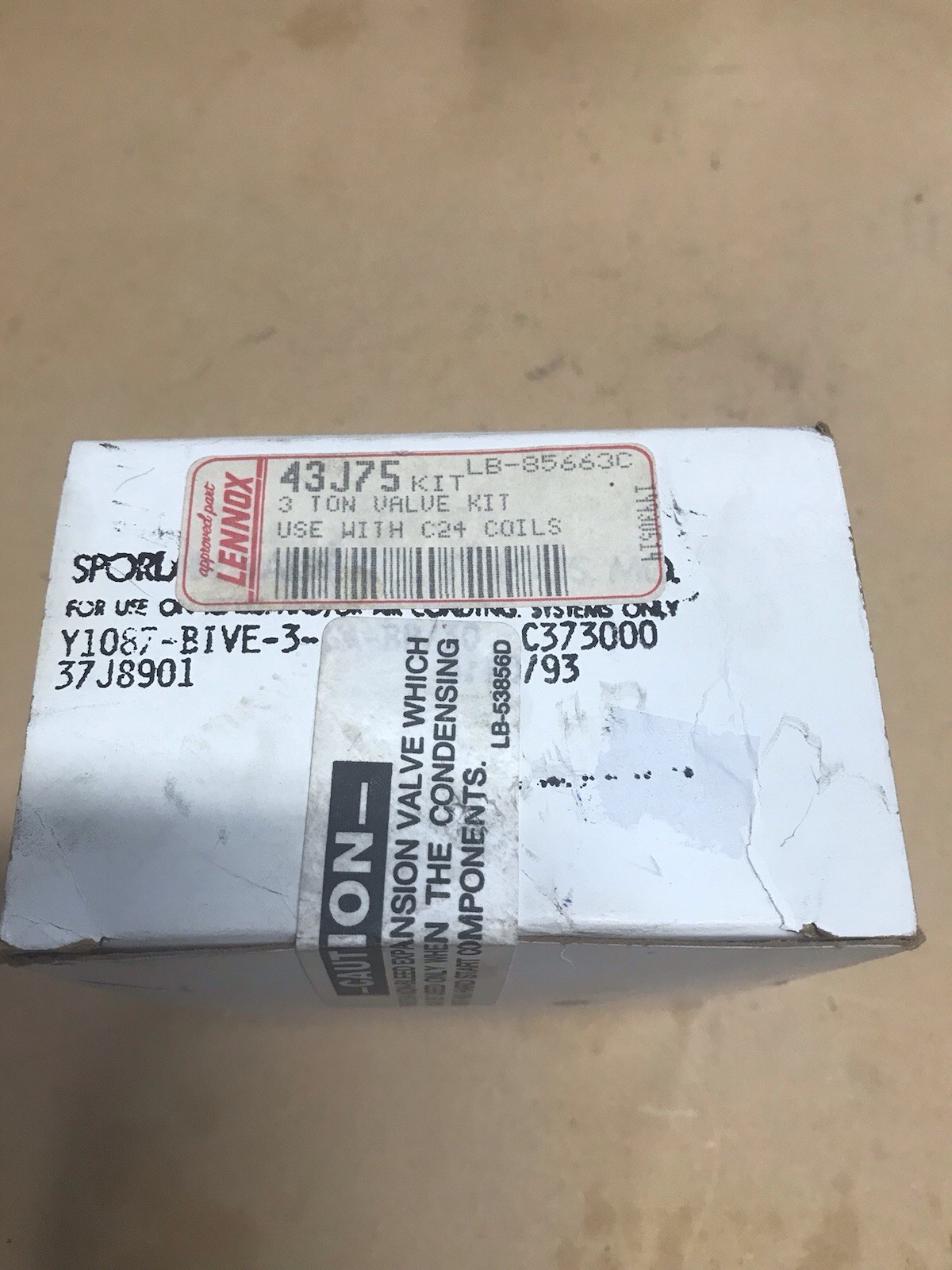 LENNOX LB-85663C 43J75 3-TON THERMAL EXPANSION VALVE KIT