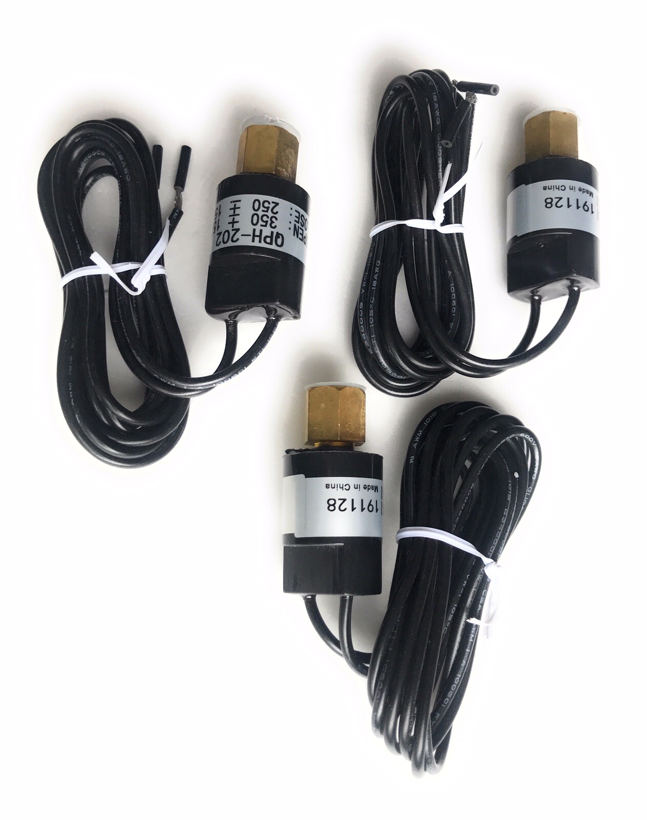 SWITCH HIGH PRESSURE MINI CONTROL OPEN-350 PSI /CLOSE-250 PSI ( 3 PIECES )