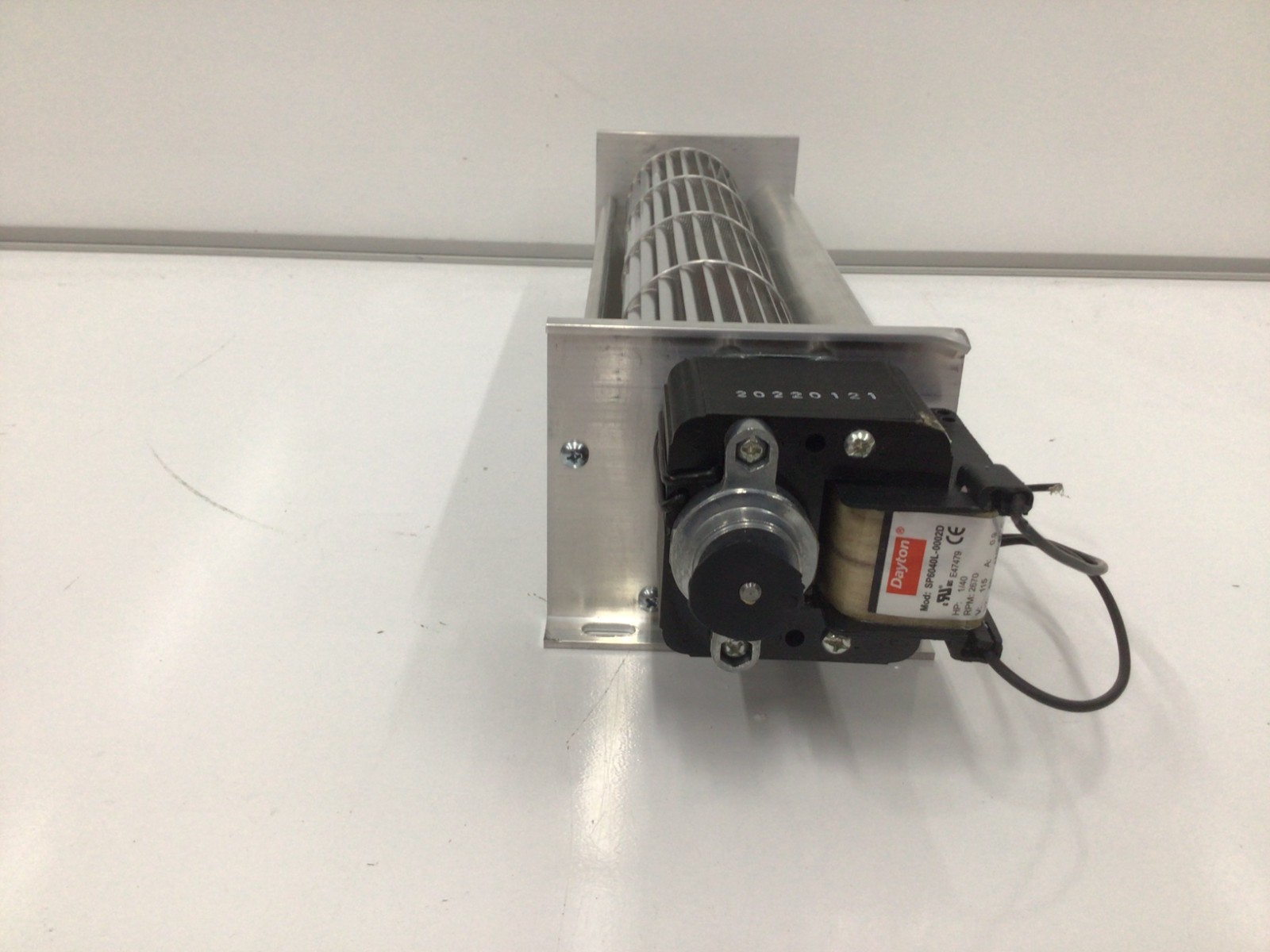 Dayton 1Tdu6 Rectangle Replacement Oem Blower, 201 Cfm, 2-3/8 In Whl Dia, 1