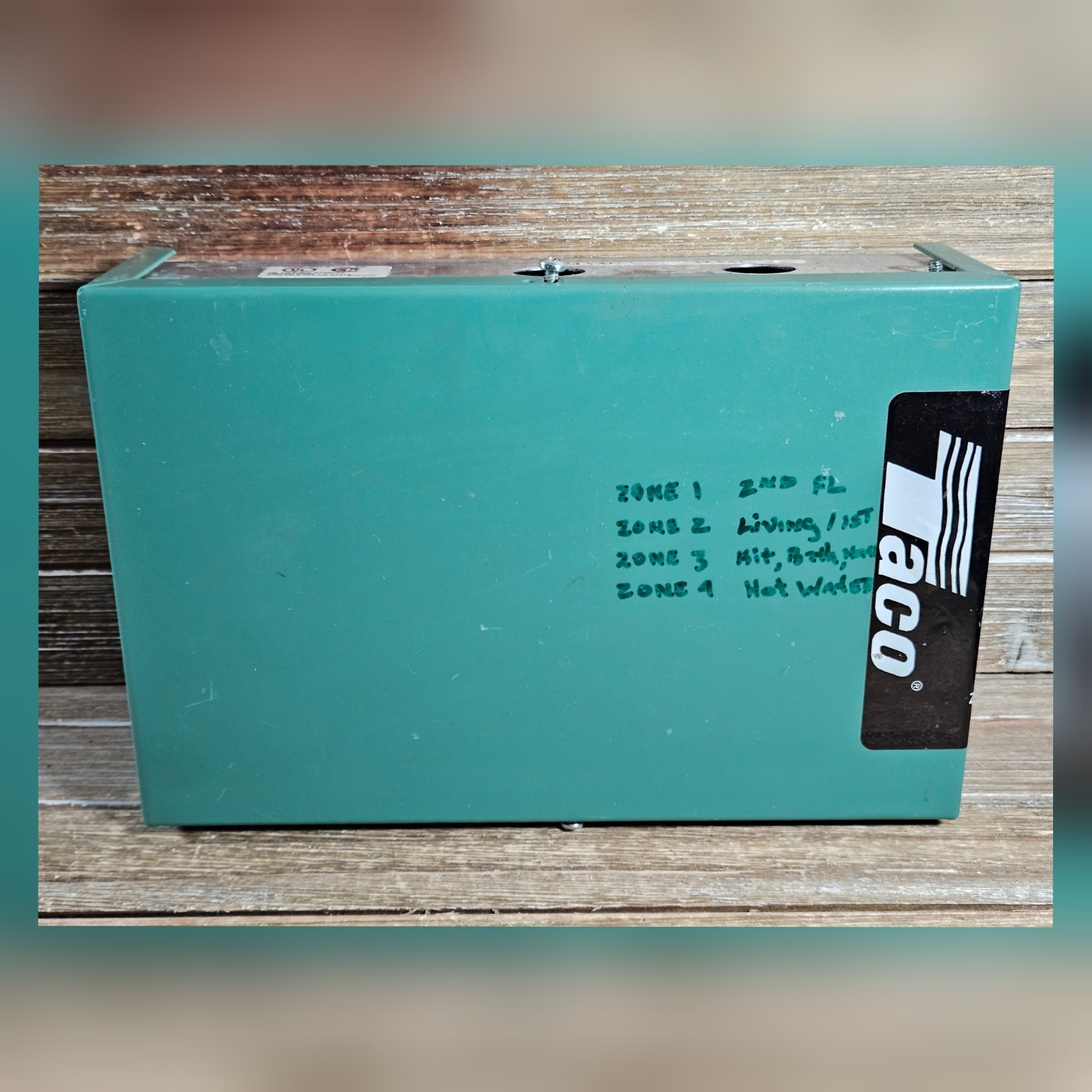 Tested! Taco ZVC404-4 Zone Valve Boiler Control Board 120V 24V 1.5A Free S&H
