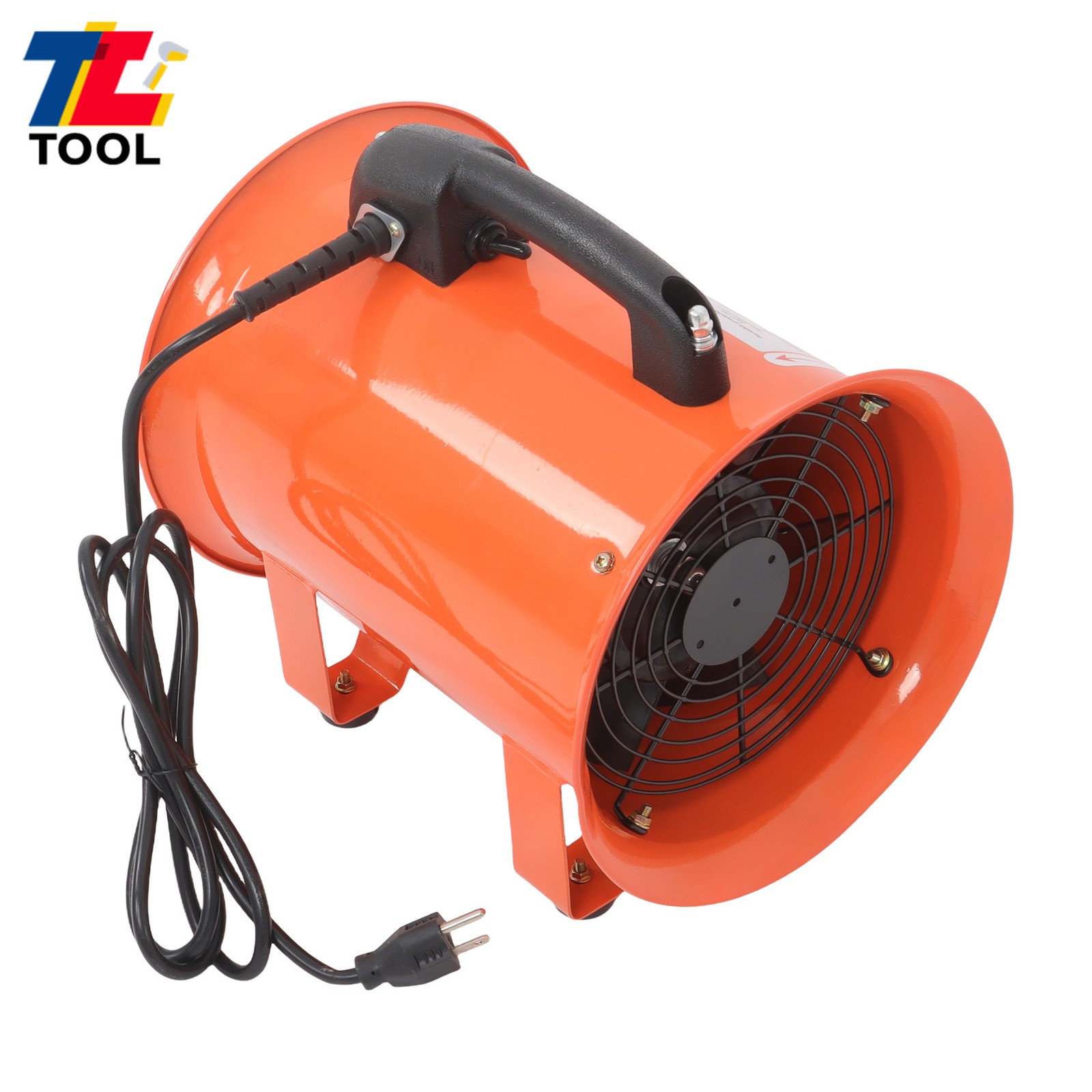 8 Inch Blower Fan 900CFM 3450RPM Portable Ventilator Blower w/ 16.4 Ft Duct Hose