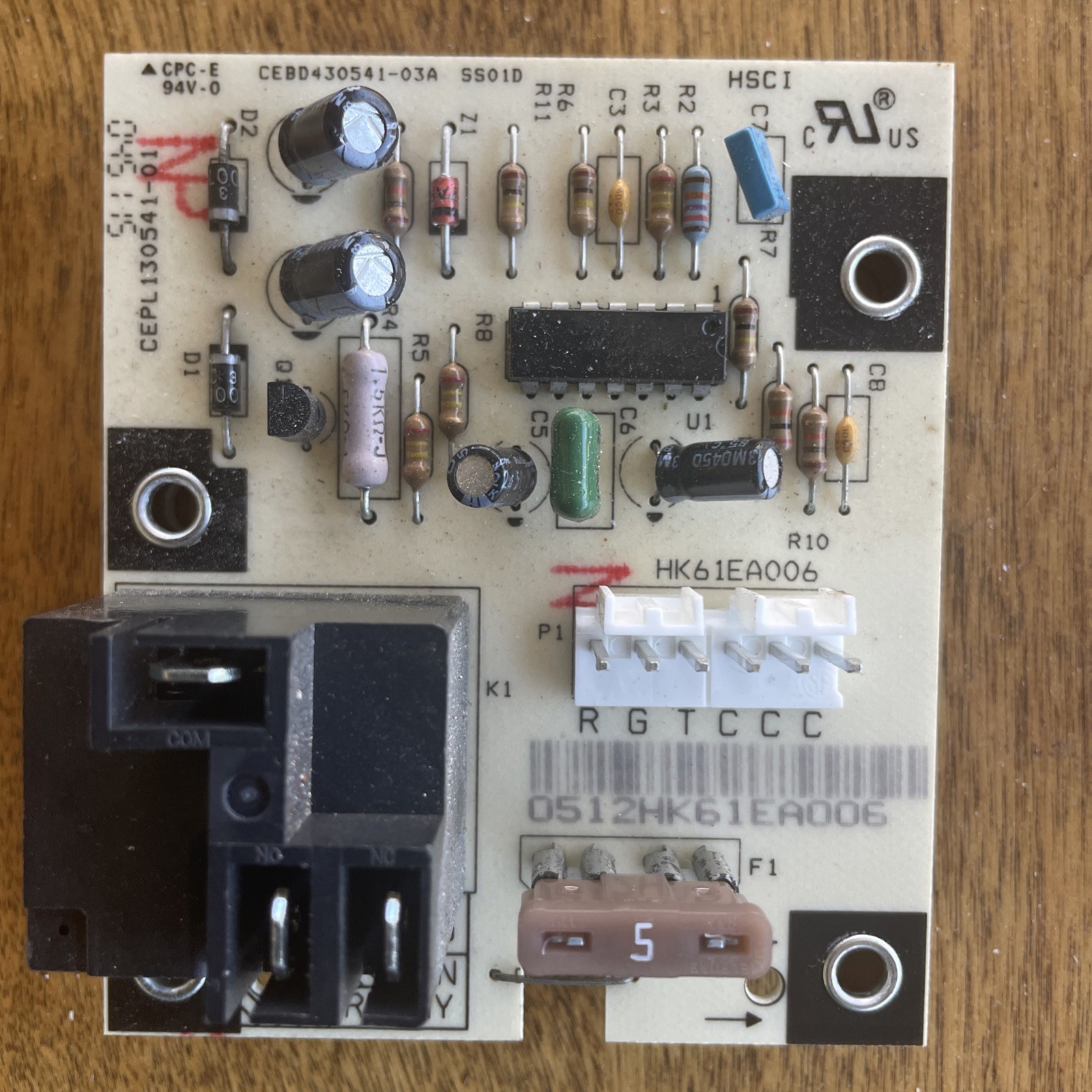 REPLACEMENT FOR HK61EA006 /CEPL130541-01 FAN BLOWER CONTROL BOARD CEBD430541-03A