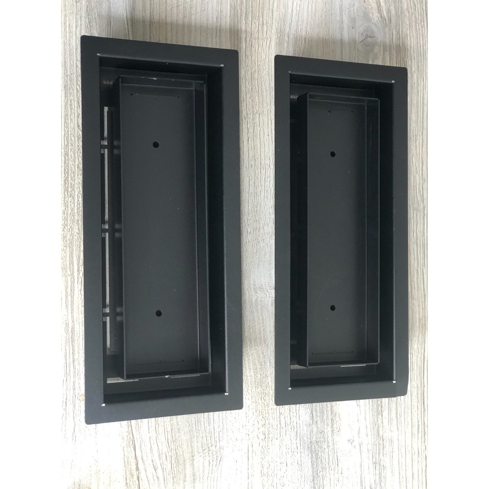 4X10 Classic – Pack of 2, Air Vent – Drop in, Textured Black, Made in CANADA