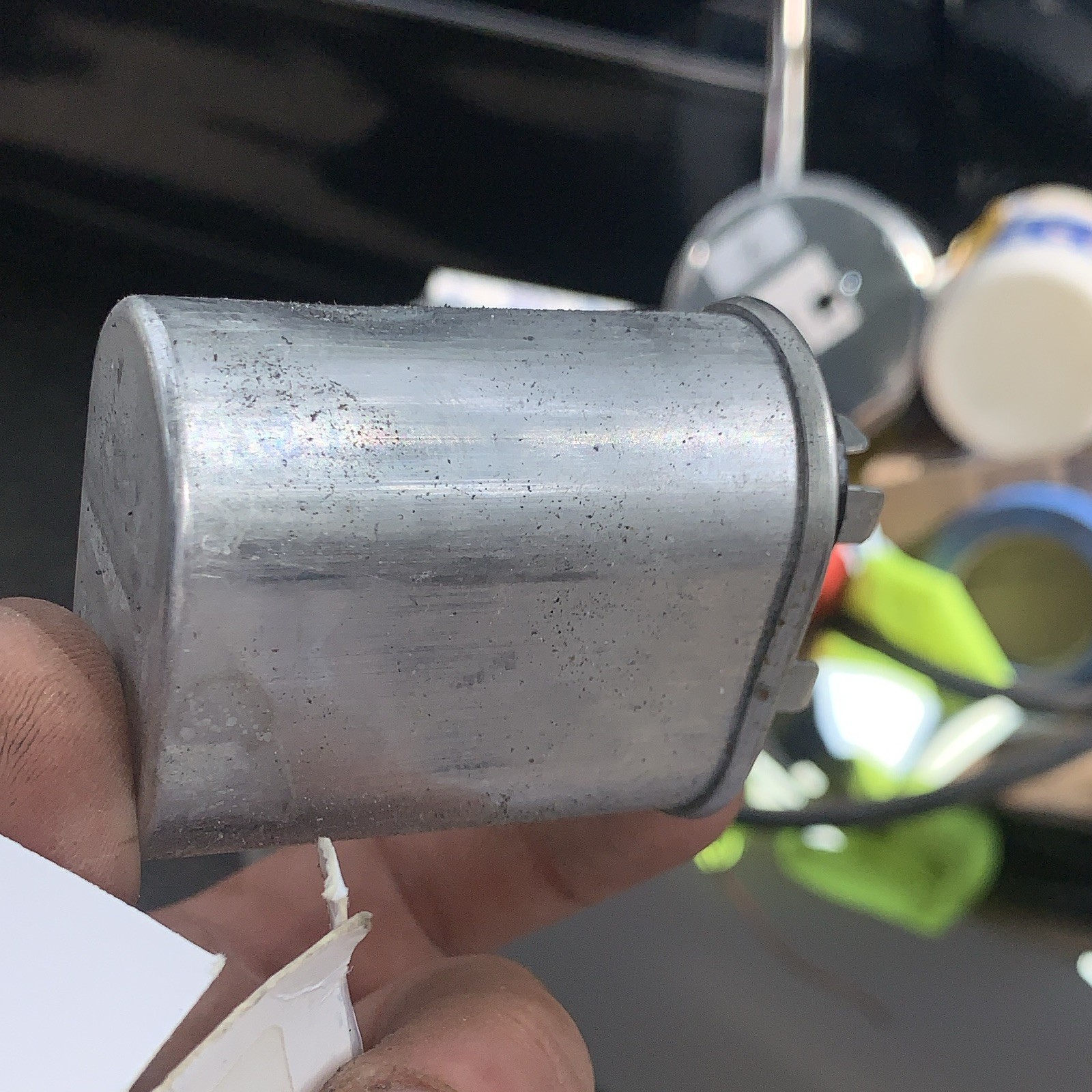 JARD 12932 Motor Run Capacitor 10.0 MFD 440/370 VAC Oval Universal