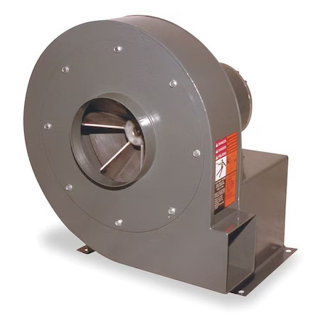Dayton 48Lx17 High Pressure Blower, 5 Hp, 3 Phase