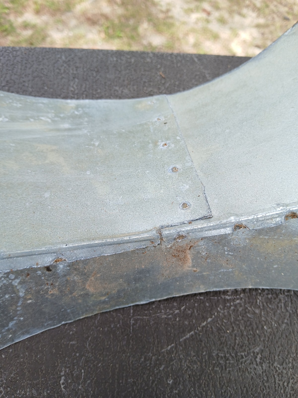 HVAC 14 Inch Diameter Duct Fitting Saddle Tee Galvanized Steel