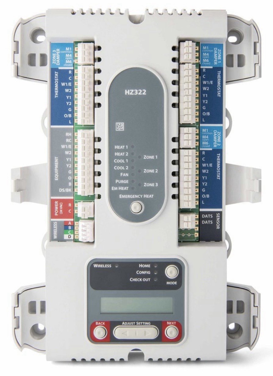 Honeywell Truezone HZ322 3 Zone Control Panel