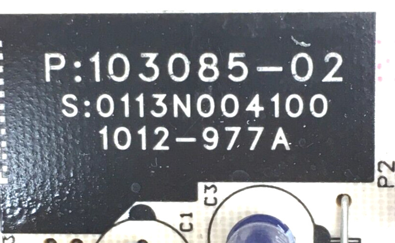 Lennox 103085-02 Furnace Control Circuit Board 1012-977A used #P632