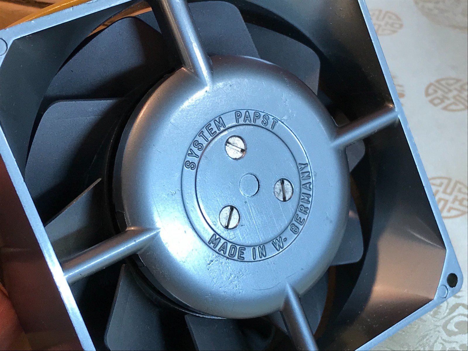 Vintage PAMOTOR FAN MODEL 2000 115 V ~ New in Box ~ PAPST, W GERMANY