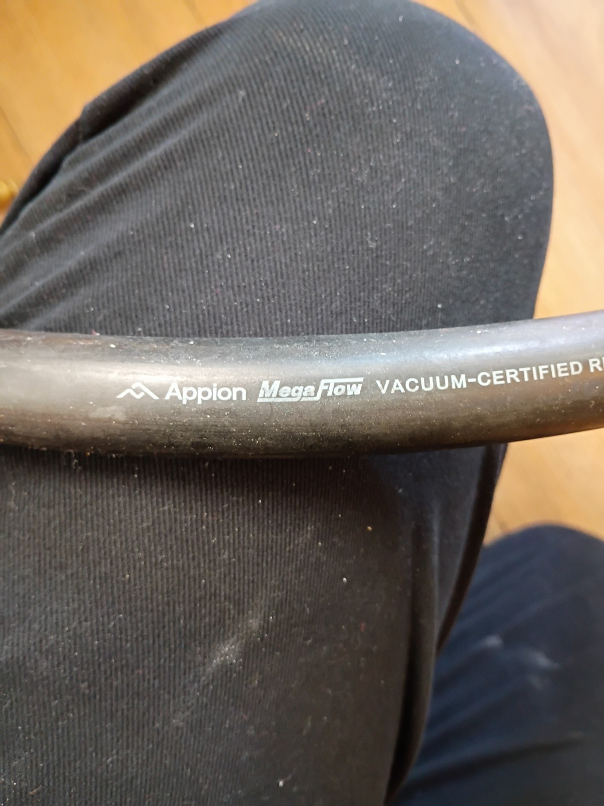Appion MH120006EAK MegaFlow 6 ft ½″ Vacuum Hose – 1/2″ Dia, 3/8″ FL to 1/4″ FL,