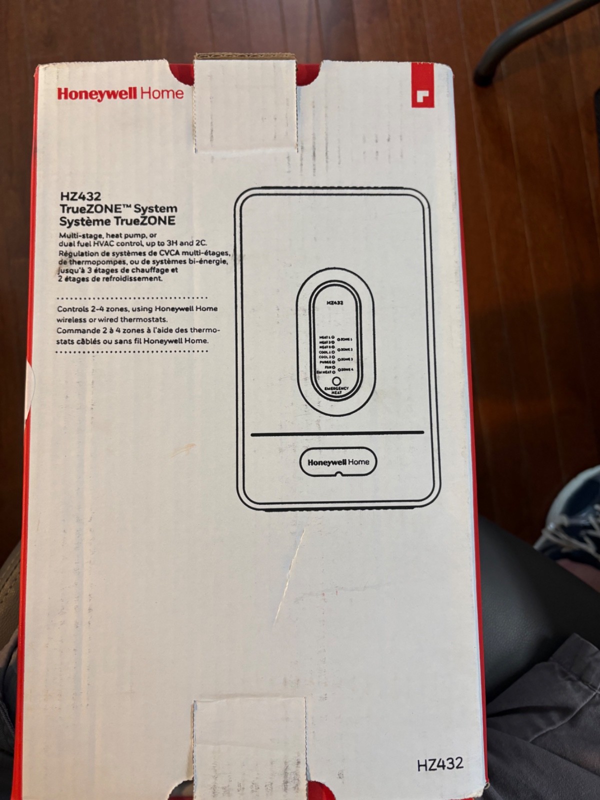 Honeywell TrueZONE System HZ322 3 Zone Control Panel up to 2H & 2C HVAC Control