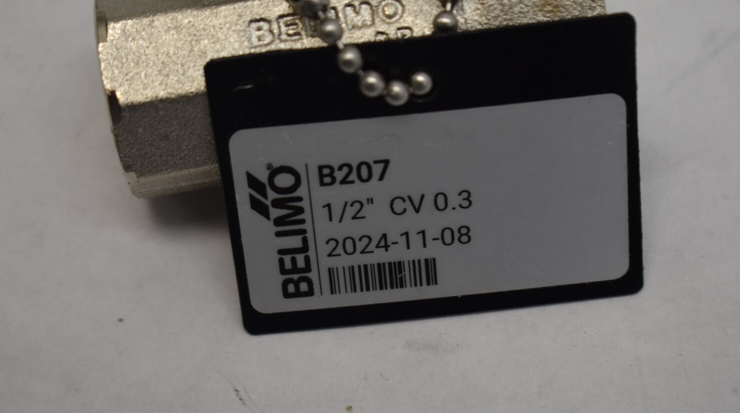 Belimo B207 Actuator Valve CV- 0.3 1/2″ x 1/2″ NPT DN15 600 PSI 4140KPa