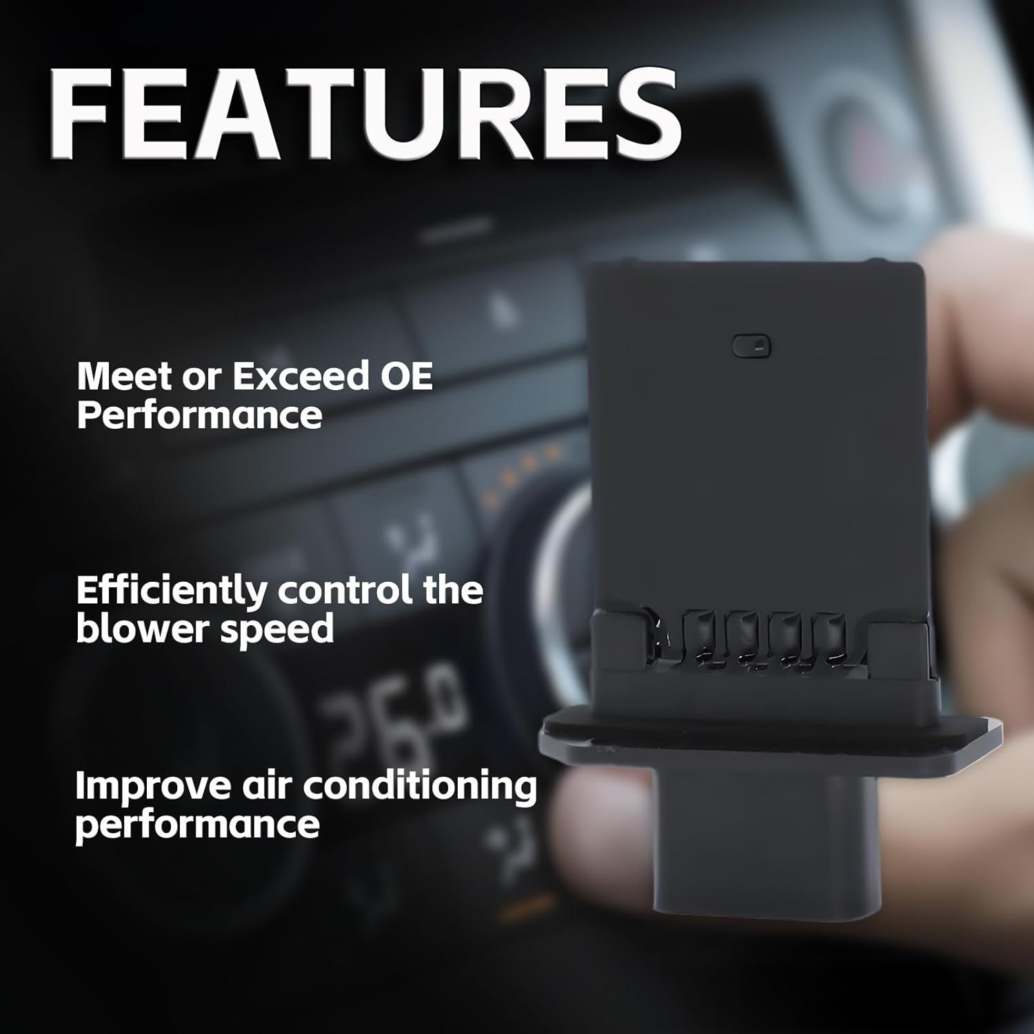 HVAC Fan Blower Motor Resistor Compatible with Armada Frontier Pathfinder Quest