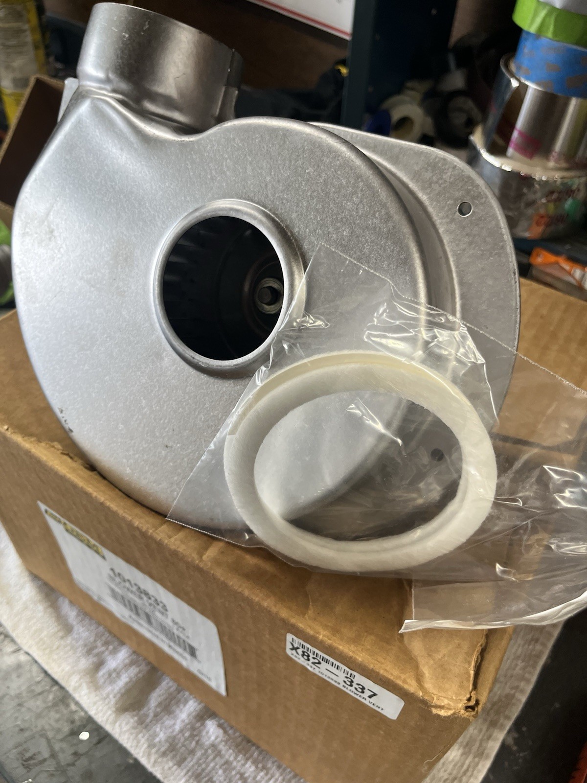 Blower Vent 80+ 115 Volts 60HZ 1.6FLA Thermally Protected 1013833