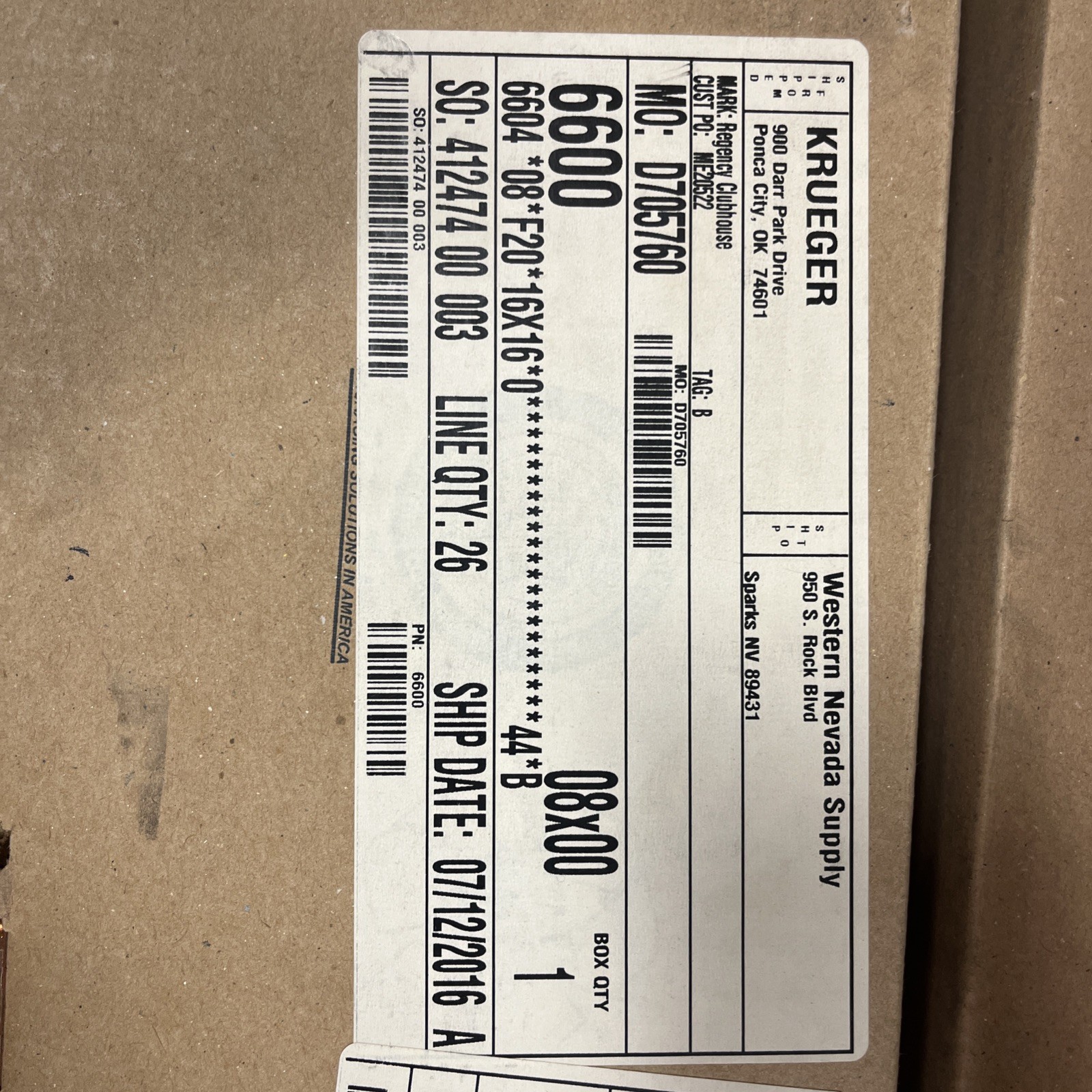 Krueger 6600 perforated diffusers Two Per Box 16X16 EACH ORDER IS FOR 2 GRILLS