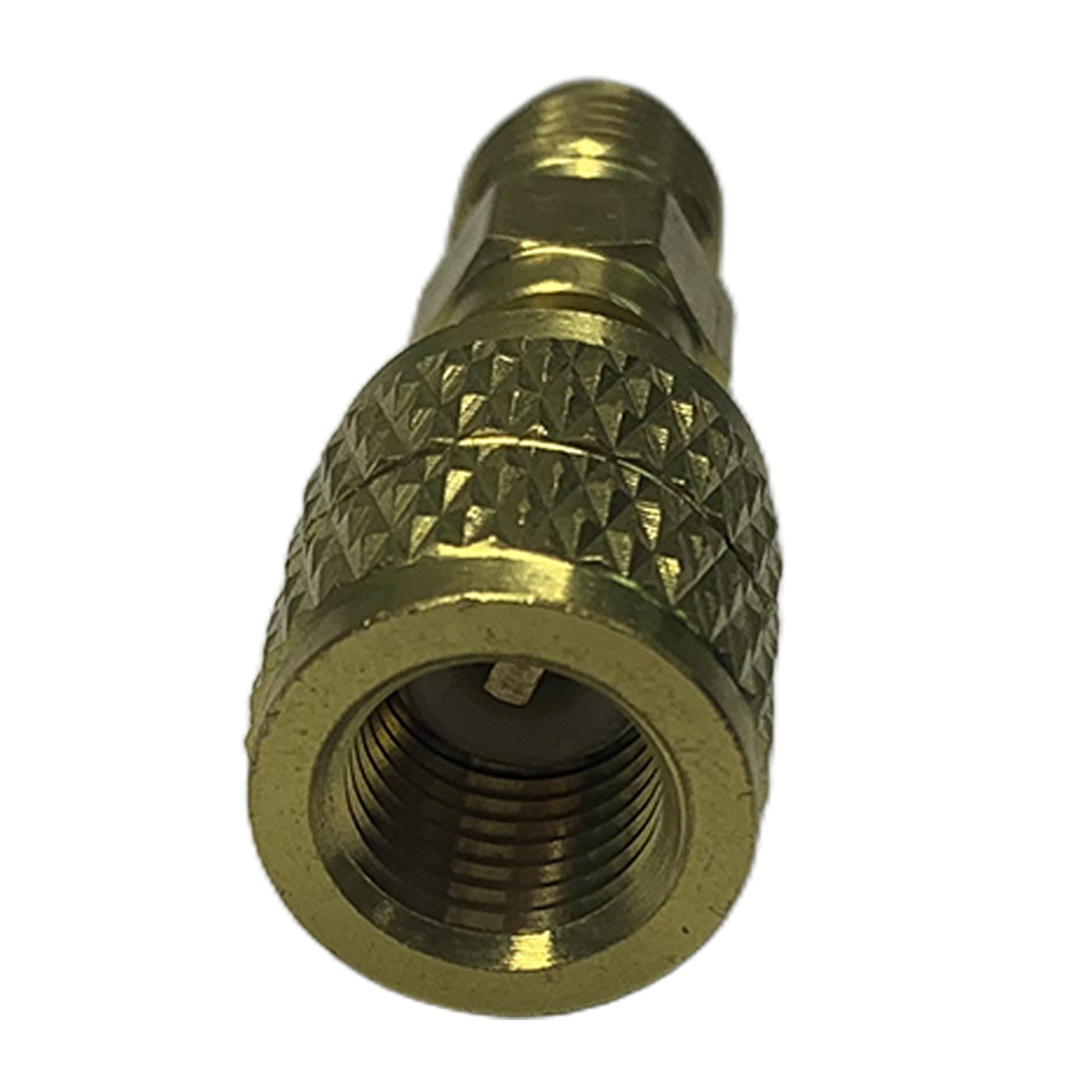 For A2L R454B/R32 Tanks 1/4” Female&1/4”Male HVAC R32 Reverse Thread Adapter