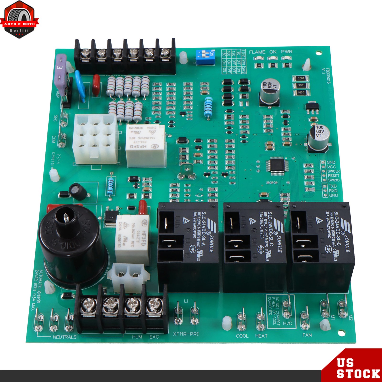 ICM ICM292 Direct Spark Ignition (DSI) control Board 62-24140-04 / 62-24140-02